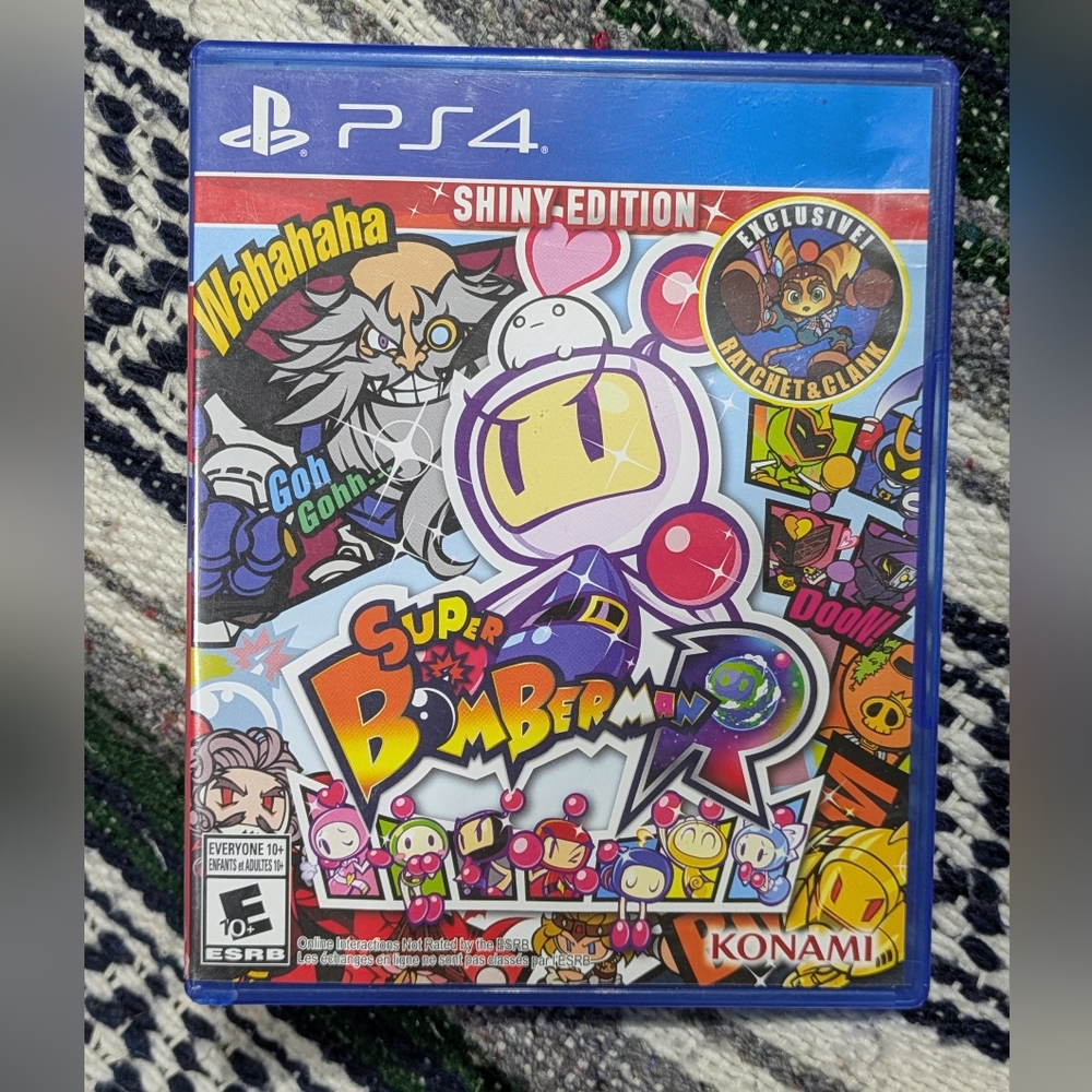 SUPER BOMBERMAN R | Shiny Edition | PS4 Game In Box | No Manual | VG+